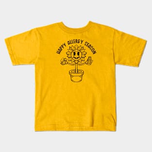 Happy Allergy Season (Lineal) Kids T-Shirt